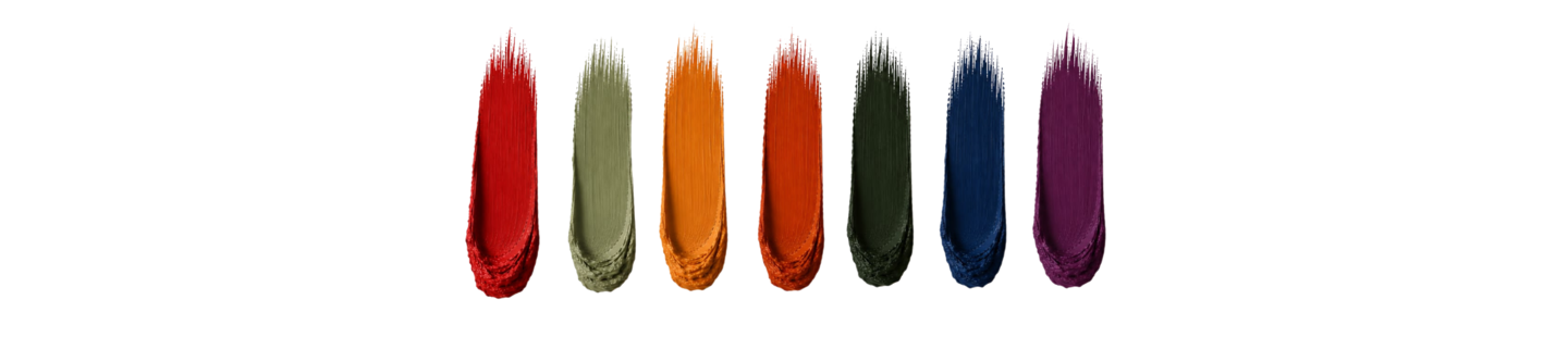Bride's colour palette