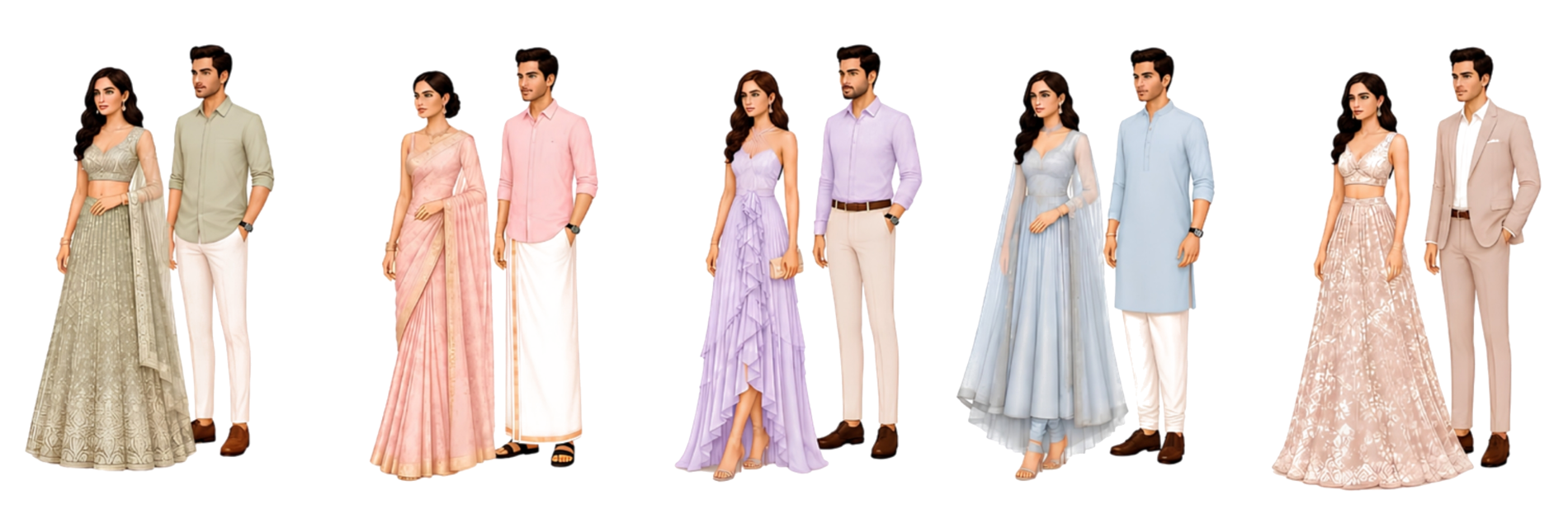 Wedding outfit theme
